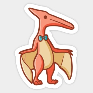 Cute pterodactyl, dino, dinosaur, pterodactyl Sticker